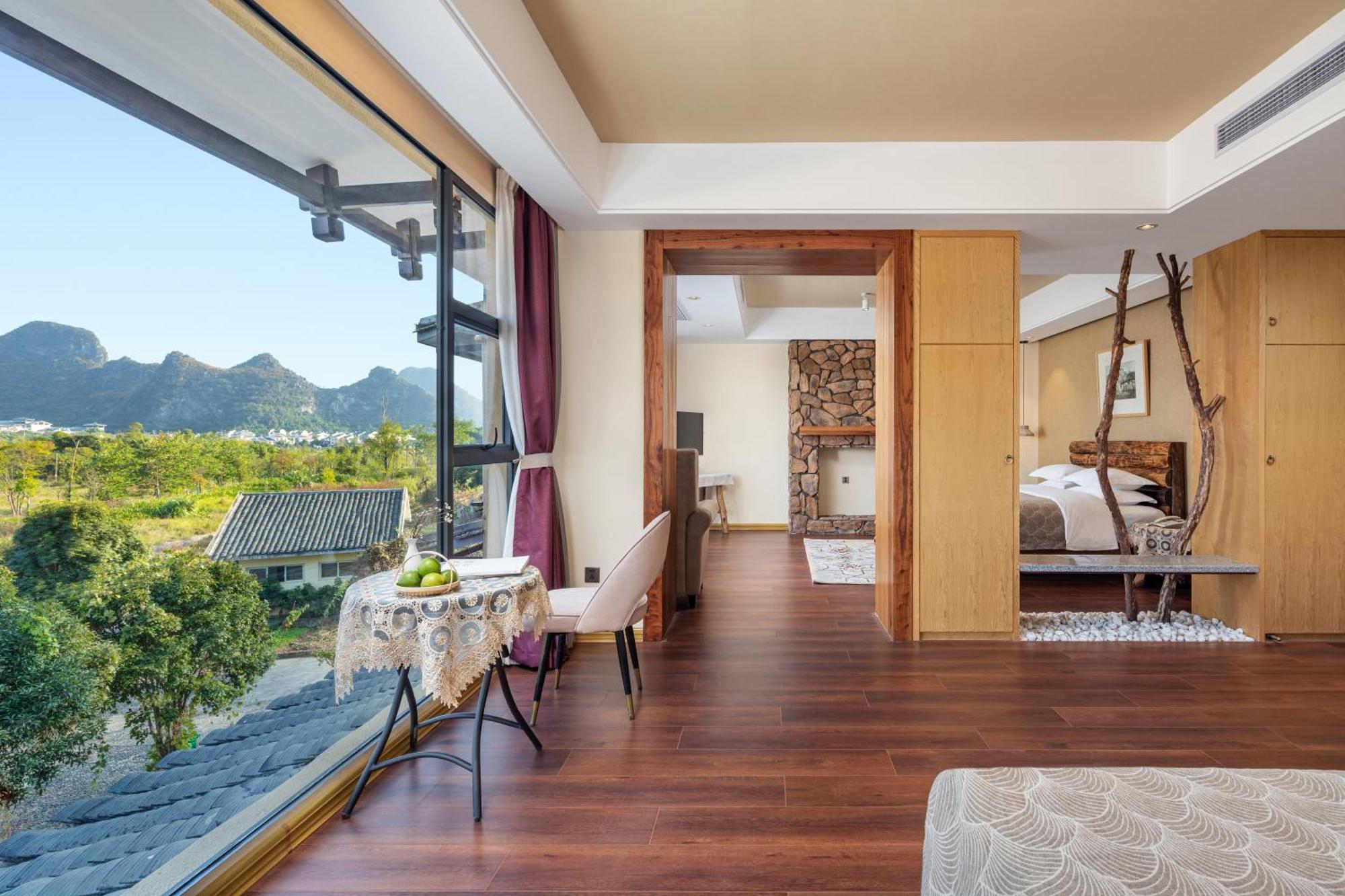 Guilin Village Creek Inn-Free Private Car Pick Up Station Stay 3 Nights מראה חיצוני תמונה