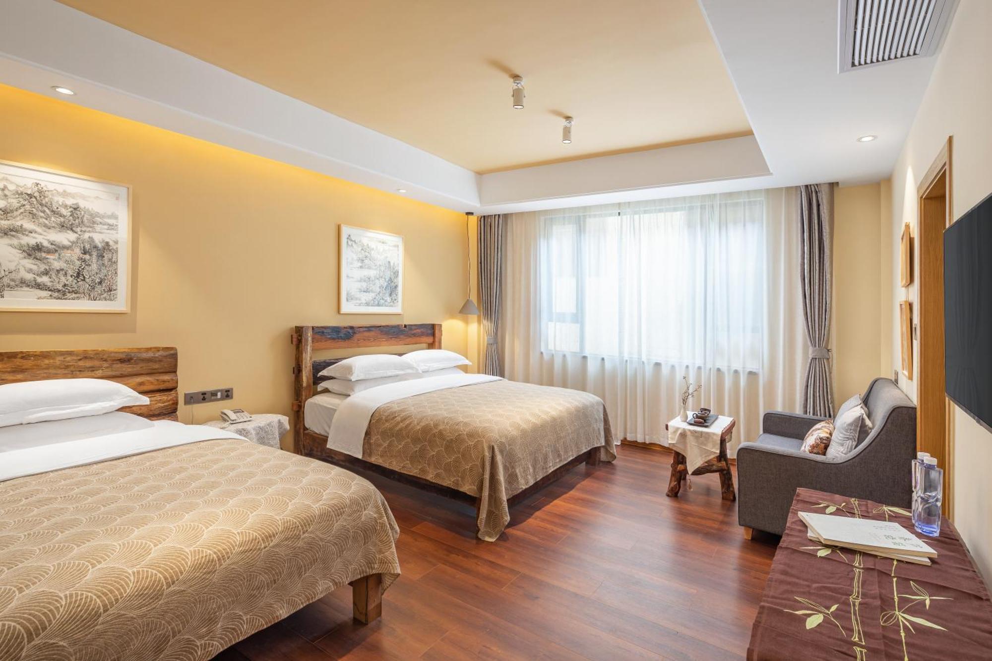 Guilin Village Creek Inn-Free Private Car Pick Up Station Stay 3 Nights מראה חיצוני תמונה