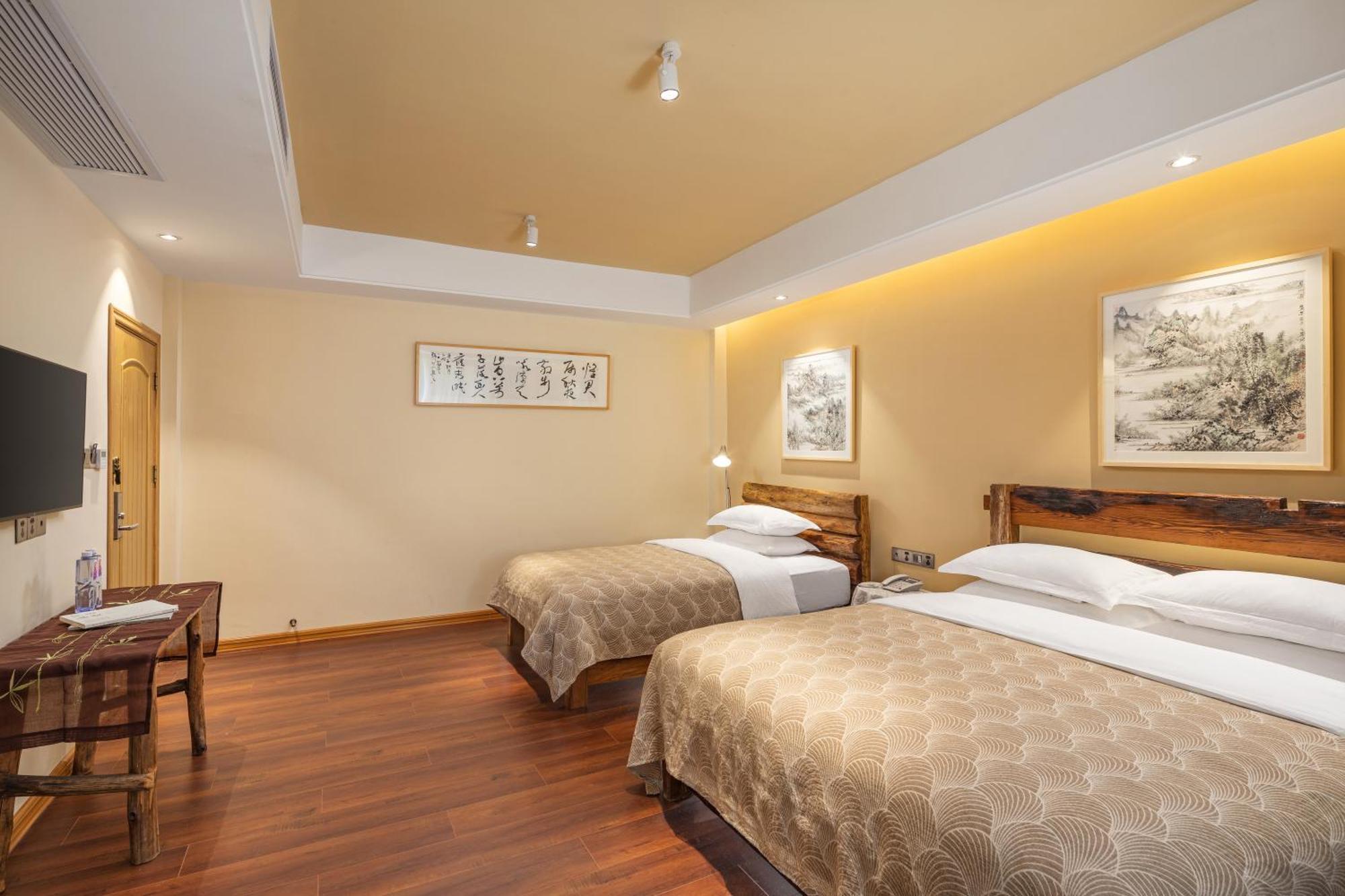 Guilin Village Creek Inn-Free Private Car Pick Up Station Stay 3 Nights מראה חיצוני תמונה