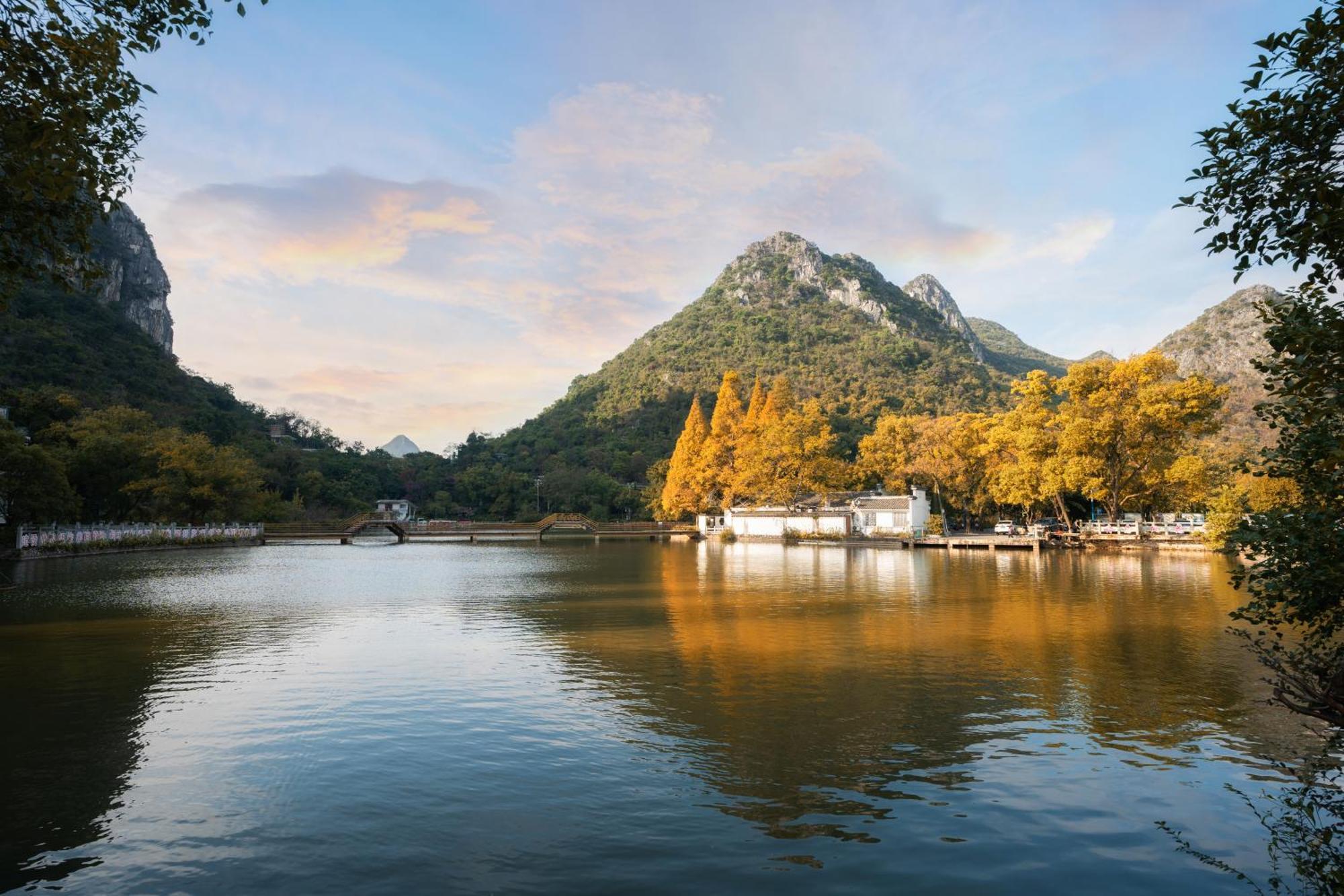 Guilin Village Creek Inn-Free Private Car Pick Up Station Stay 3 Nights מראה חיצוני תמונה