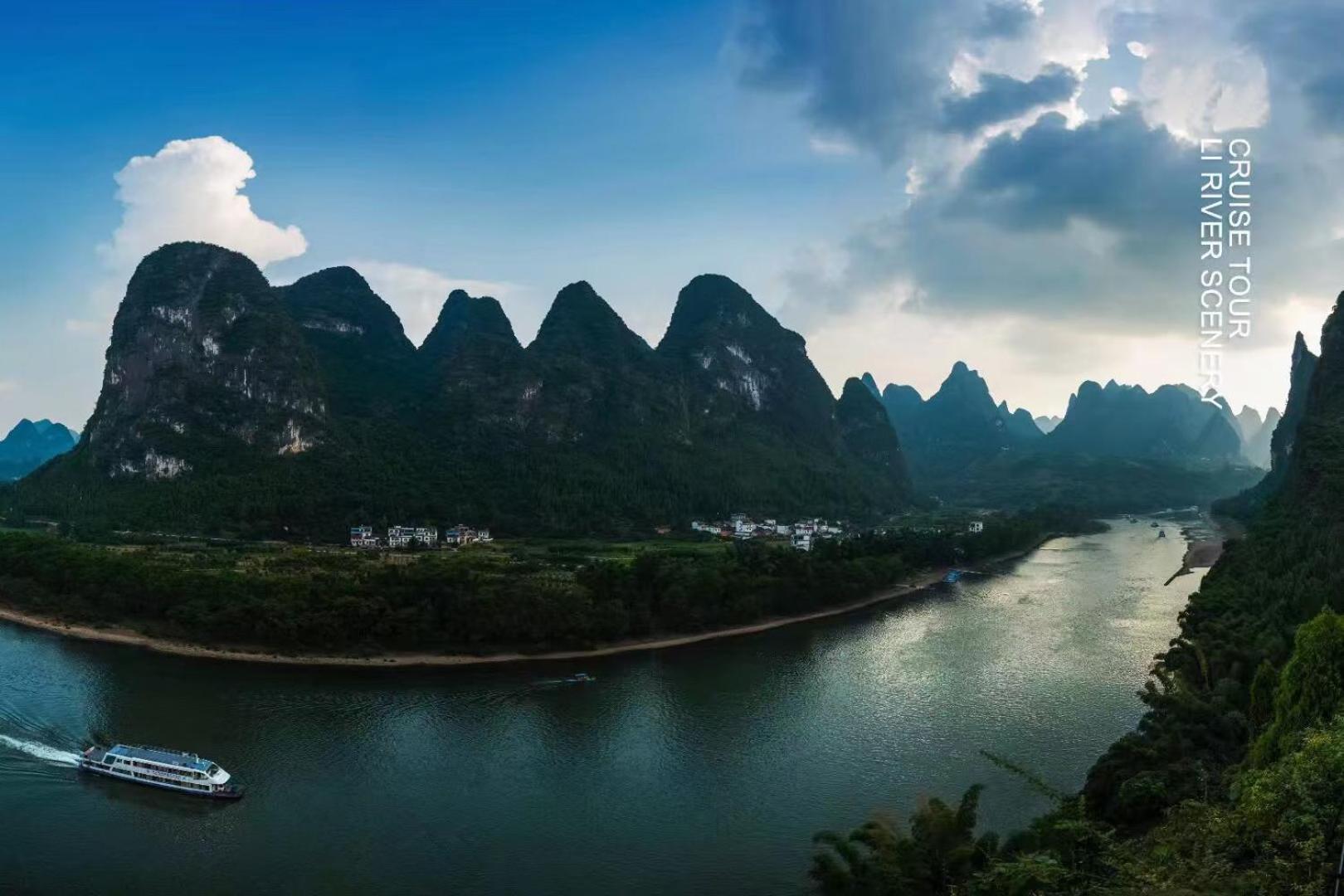 Guilin Village Creek Inn-Free Private Car Pick Up Station Stay 3 Nights מראה חיצוני תמונה