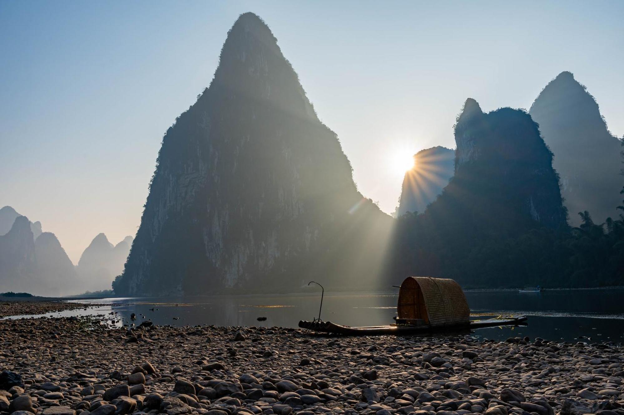 Guilin Village Creek Inn-Free Private Car Pick Up Station Stay 3 Nights מראה חיצוני תמונה