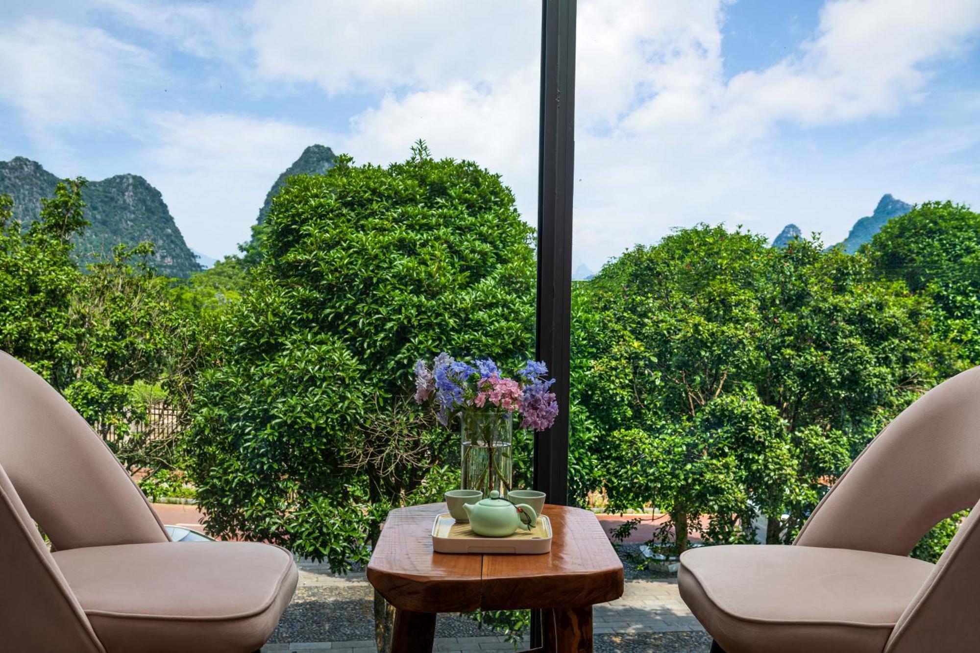 Guilin Village Creek Inn-Free Private Car Pick Up Station Stay 3 Nights מראה חיצוני תמונה