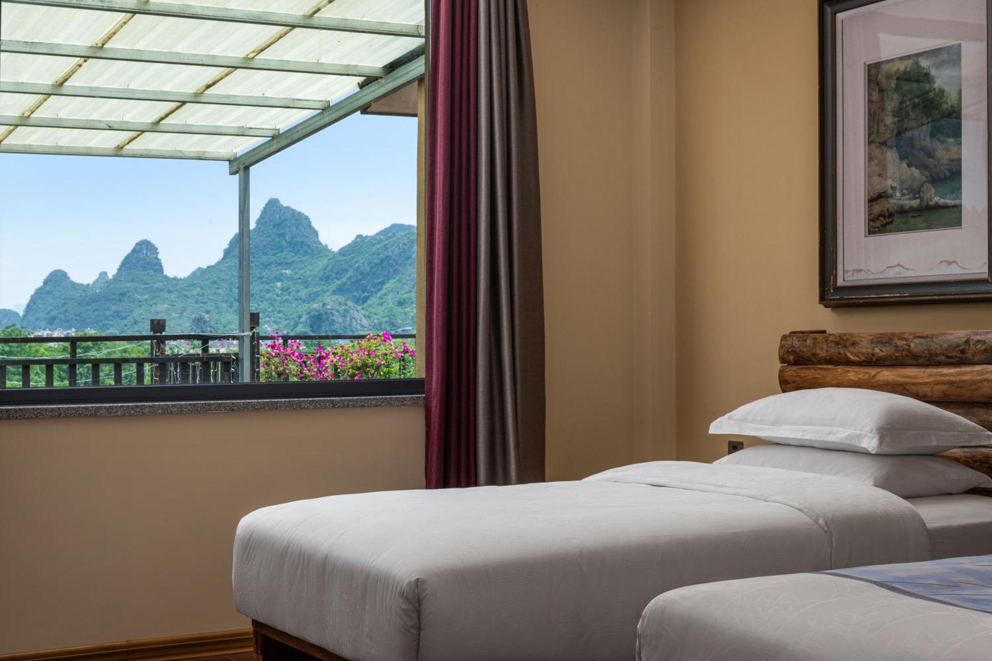 Guilin Village Creek Inn-Free Private Car Pick Up Station Stay 3 Nights מראה חיצוני תמונה
